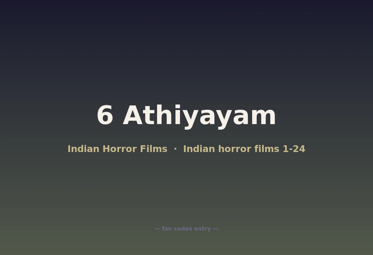 6 Athiyayam